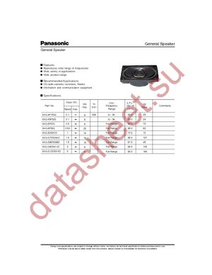 EAS-45P30S datasheet  